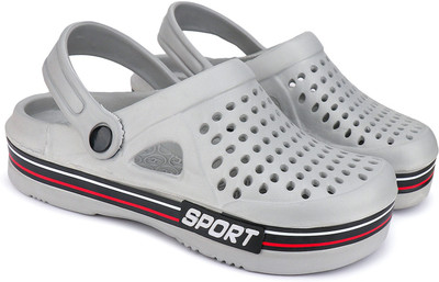 BERSACHE Men Clogs(Grey , 9)