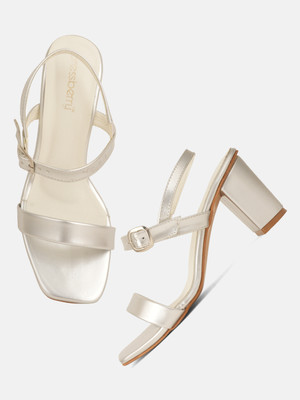 Dressberry Women Heels(Beige , 7)
