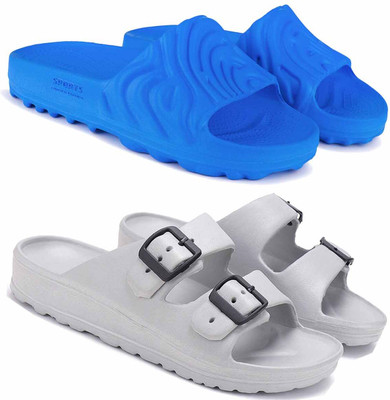 BERSACHE Men Sandals(Multicolor , 10)