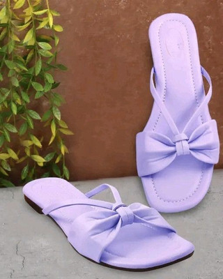 PZ MIR Women Flats(Purple , 7)