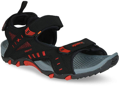 Sparx Men Sandals(Black , 10)