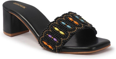 ANOUK Women Heels(Black , 6)