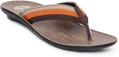 Paragon PUK2003G Slippers | | Lightweight , Comfortable | Everyday Use Flipflop Men Sandals(Brown , 8)