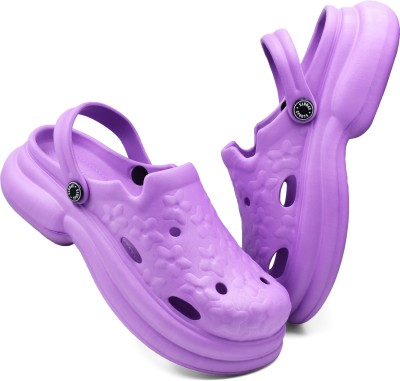 RADDZ SPORTS Women Clogs(Purple , 4)