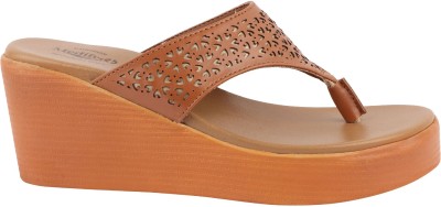 MEDIFEET Women Wedges(Tan , 7)