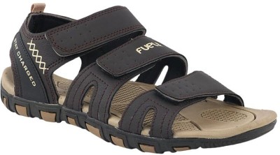 FUEL Men Sandals(Beige, Black , 7)