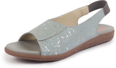 FAUSTO Women Flats(Grey , 5)