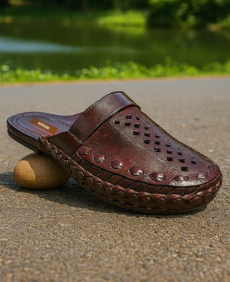 Kolhapuri Men Sandals(Brown , 6)