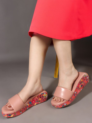 Alishtezia Women Wedges(Pink , 6)