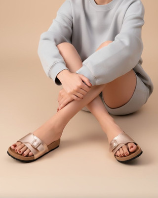 El Paso Women Flats(Copper , 6)