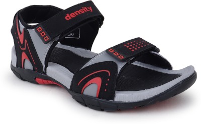 density Men Sandals(Red , 6)