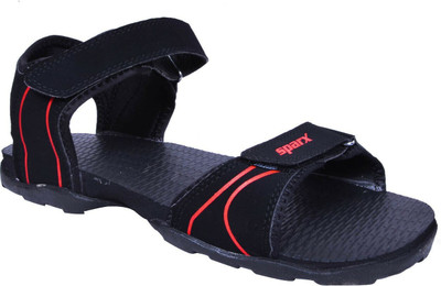 Sparx SS 703 Men Casual(Black, Red , 10 UK/India)