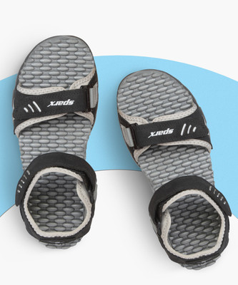 Sparx SS 103 Men Sandals(Black , 10 UK/India)