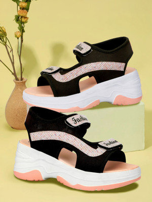 Deals4you Women Wedges(Pink , 6)