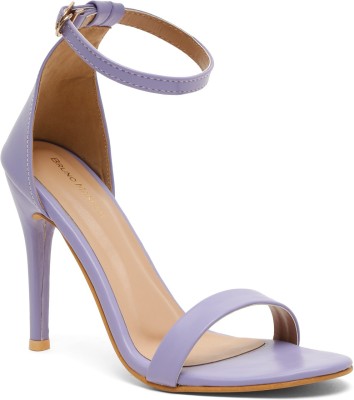 Bruno Manetti Women Heels(Purple , 8)