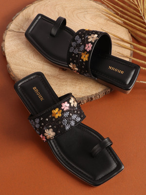 ANOUK Women Flats(Black , 7)