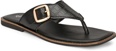 House of Pataudi Men Sandals(Black , 9)