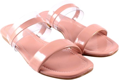 UrbanTrendy Girls Slip-on Flats(Pink , 12_13)