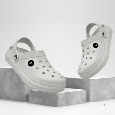 Vintex Men Clogs(White , 7)