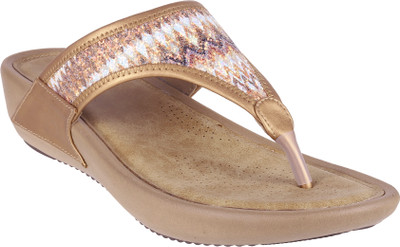 METRO Women Flats(Gold , 6)
