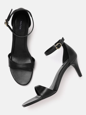 NAUTICA Women Heels(Black , 3)