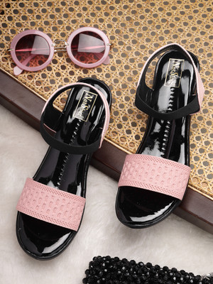 NatShuz Women Heels(Pink , 8)