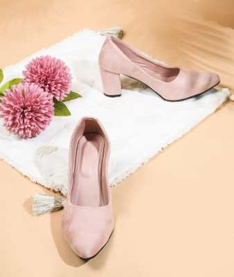 TRYME Women Bellies(Pink , 8)