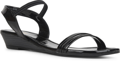 Bata Women Flats(Black , 5)