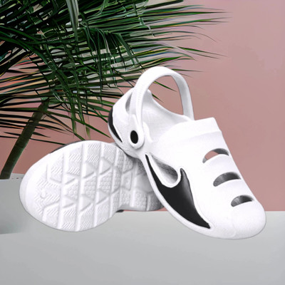 AARJU Men Clogs(White , 8)