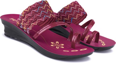 Pennen Women Flats(Maroon , 5)