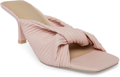 Forever Glam By Pantaloons Women Pink Heels