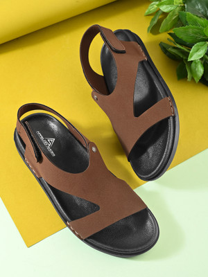 APPELON Men Sandals(Tan , 7)