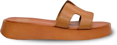 Viviblu Women Wedges(Tan , 6)