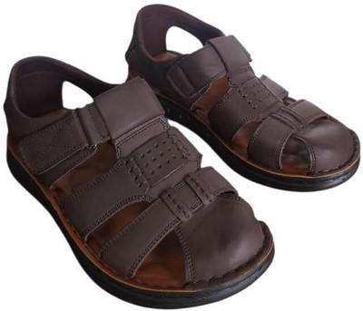 ELKO Men Flats(Black , 9)