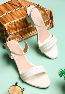RSPV Women Heels(White , 6)