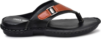 MKS Men Sandals(Black , 8)
