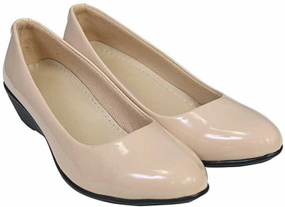 KOMOPT Women Bellies(Off White , 4)