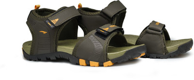 asian Men Sandals(Olive , 9)