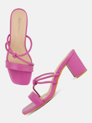 Dressberry Women Heels(Purple , 6)