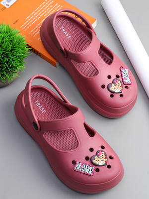 TRASE Women Clogs(Pink , 7)