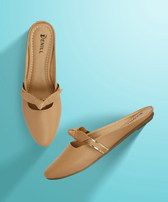 SIRDENILL Women Bellies(Beige , 8)