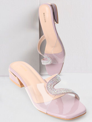 ANOUK Women Heels(Pink , 5)