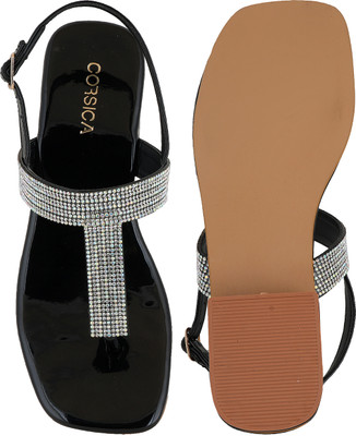 CORSICA Women Heels(Black , 5)