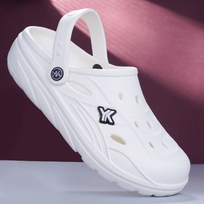 Yokai Men Clogs(White , 8)