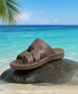 Lehar Men Sandals(Brown , 8)