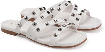 LAVIE Women Flats(White , 8)