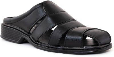 HIDEFLIX Men Sandals(Black , 10)