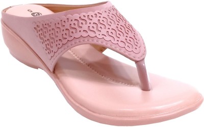 Racecourse Women Heels(Pink , 4)