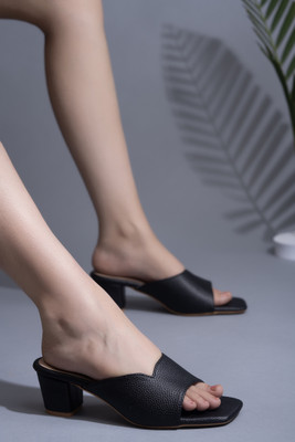 Dressberry Women Heels(Black , 3)