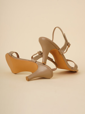 Mast & Harbour Women Heels(Beige , 3)
